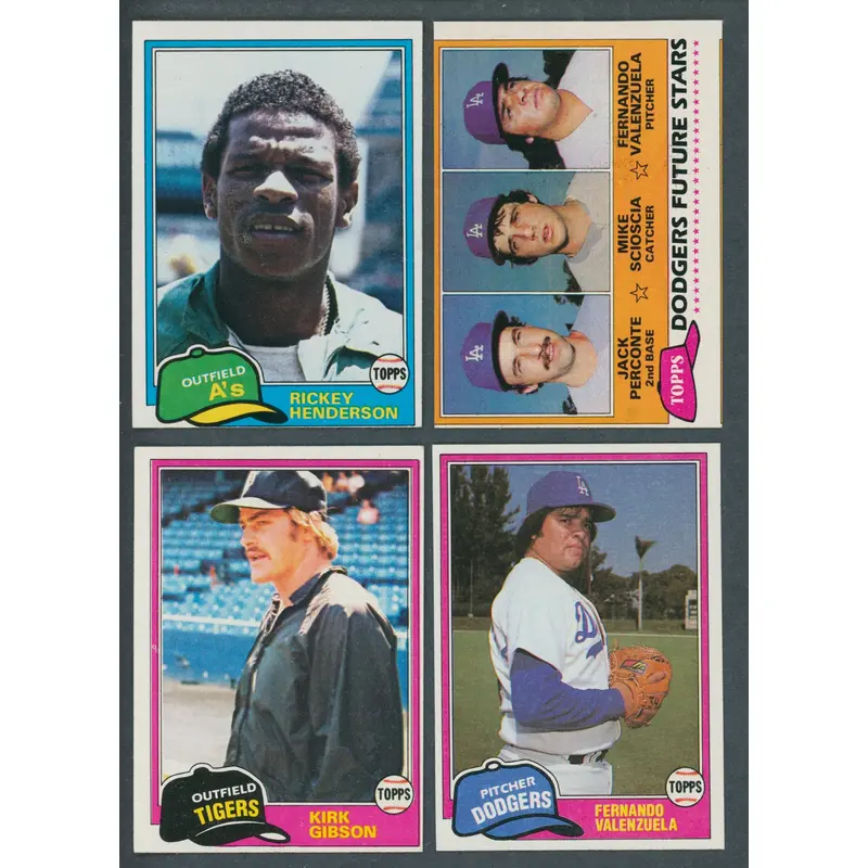 1981 Topps Baseball Complete Set (w/ Traded Set) NM NM/MT (858) (23-18)