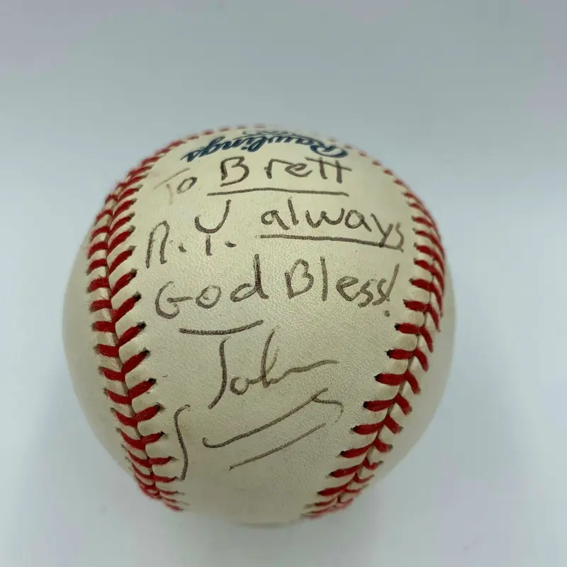 John Savage Signed Official Major League Baseball JSA COA Celebrity