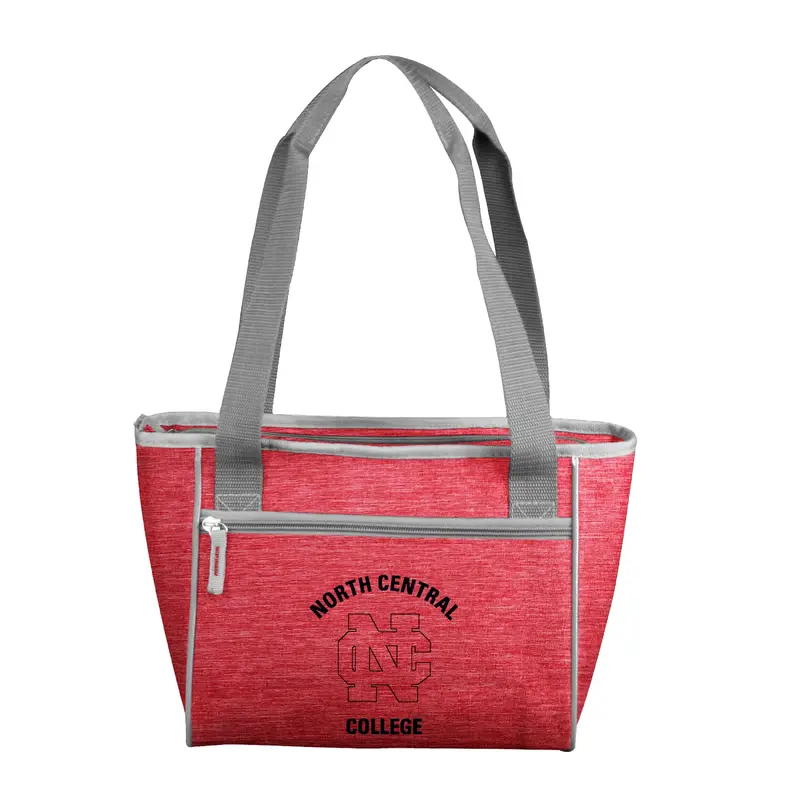 North Central College Red 16 Can Cooler Tote