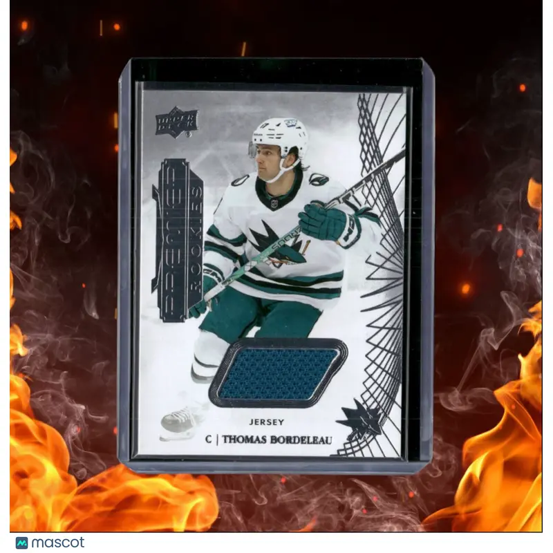 2022-23 Upper Deck Premier Thomas Bordeleau Jersey Rookie #117