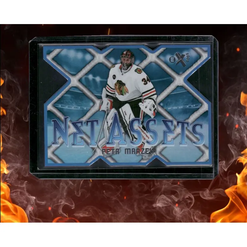 2023-24 SkyBox EX 2000 Petr Mrazek Net Assets #NA-17