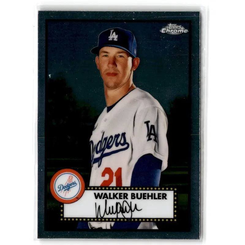 2021 Topps Chrome Platinum Anniversary Walker Buehler #183