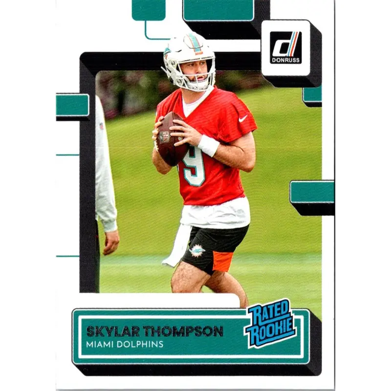2022 Donruss  Packed Rookies Skylar Thompson #375