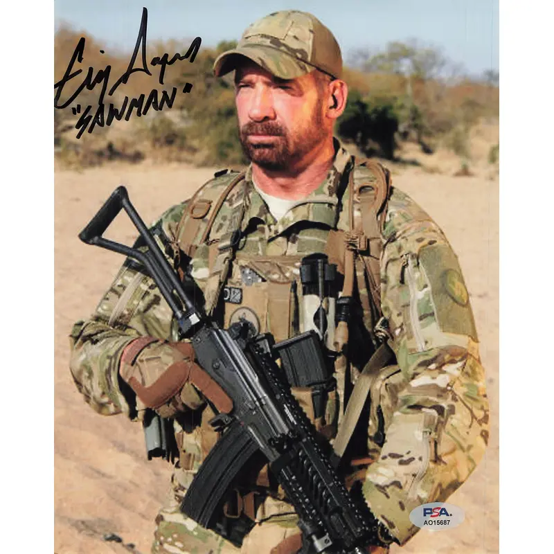 Craig Sawyer signed 8x10 photo PSA/DNA Autographed Sniper