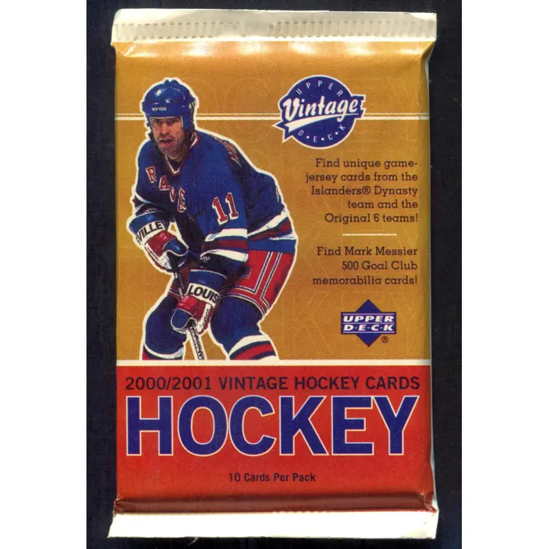 2000/01 Upper Deck Vintage Hockey Unopened Pack (10)