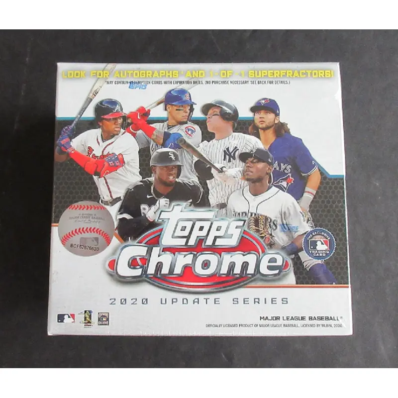 2020 Topps Chrome Baseball Update Series Mega Box (7/4)