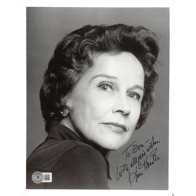 Kim Hunter Planet Of The Apes "All Good Wishes" Signed 8x10 Photo BAS #BL44716
