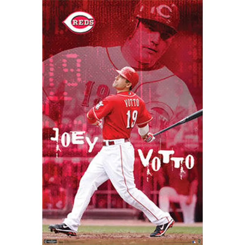 Joey Votto "Superstar" Cincinnati Reds Poster - Costacos 2011