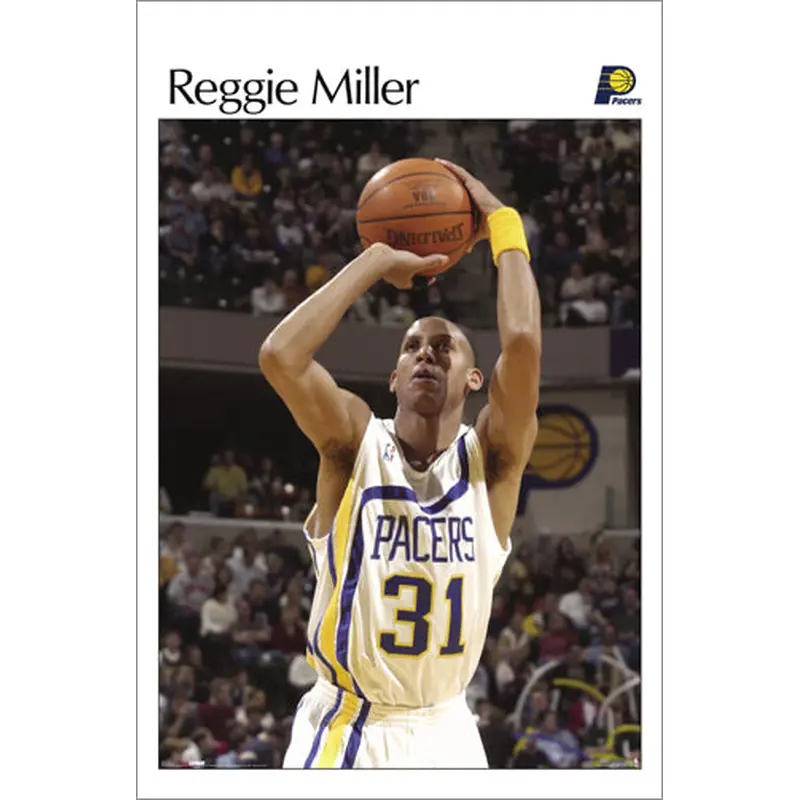 Reggie Miller "Old School" Indiana Pacers Poster - Costacos 2004