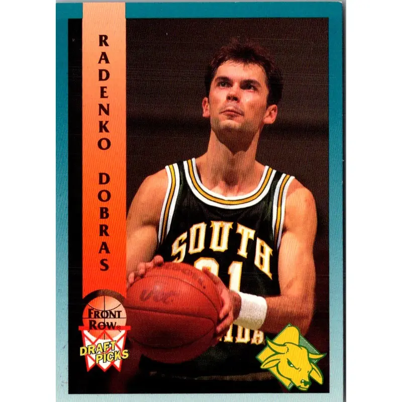 1992 Front Row Draft Picks Radenko Dobras #19