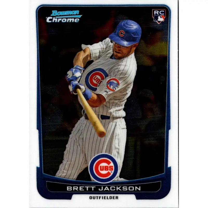 2012 Bowman Draft Picks & Prospects Chrome Brett Jackson #53