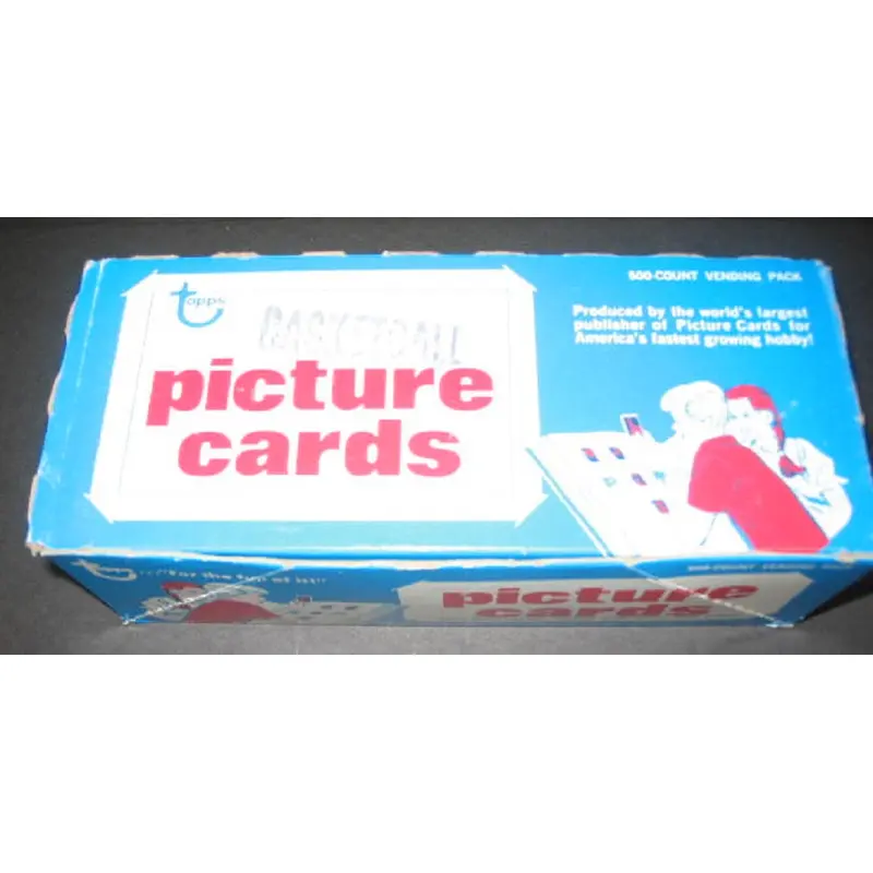 1981-82 Topps Basketball Unopened Vending Box