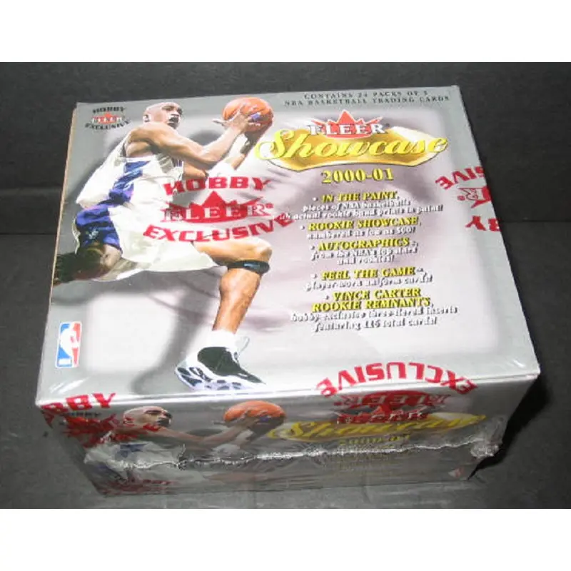 2000/01 Fleer Showcase Basketball Box (Hobby)