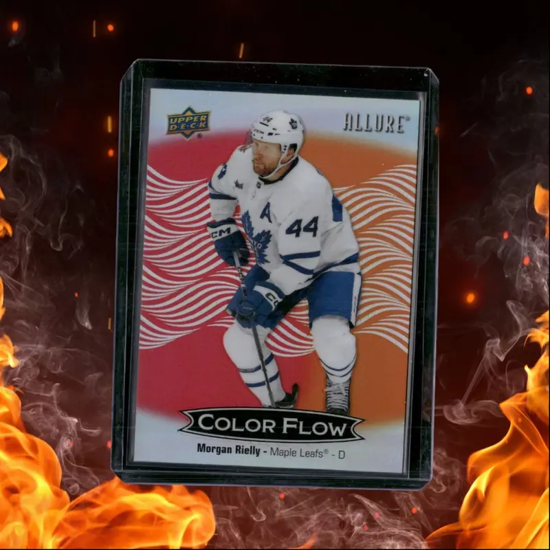 2024-25 Upper Deck Allure Morgan Rielly Color Flow Red Orange #CFL-37
