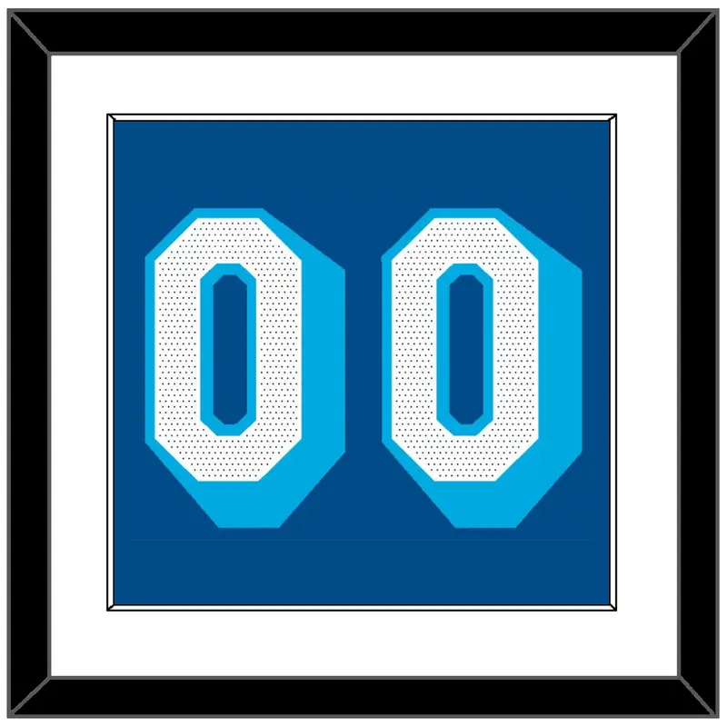 Los Angeles Number - Blue City (2020-2021) - Single Mat 1