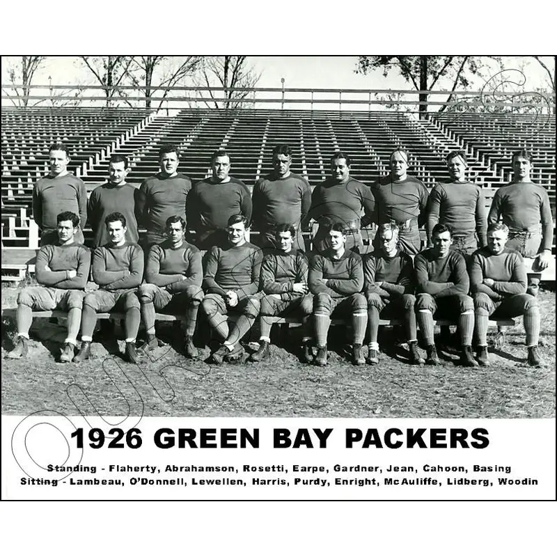 1926 Green Bay Packers 8X10 Photo - 2987