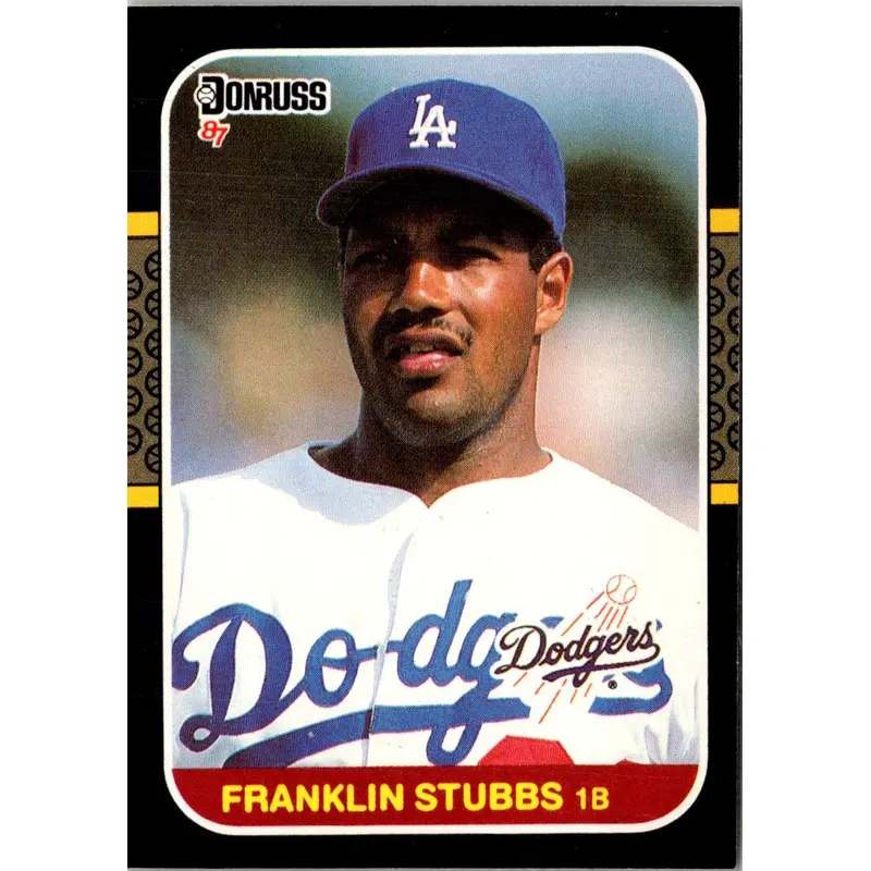 1987 Donruss Franklin Stubbs #299