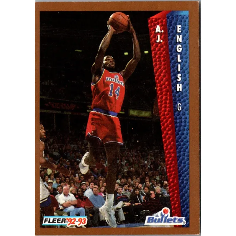 1992 Fleer A.J. English #232