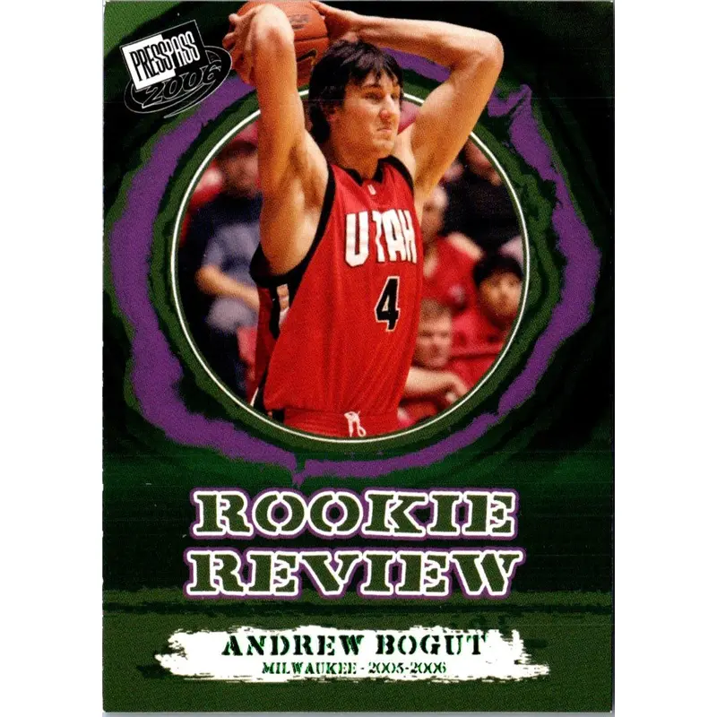 2006 Press Pass Green Andrew Bogut #SB41