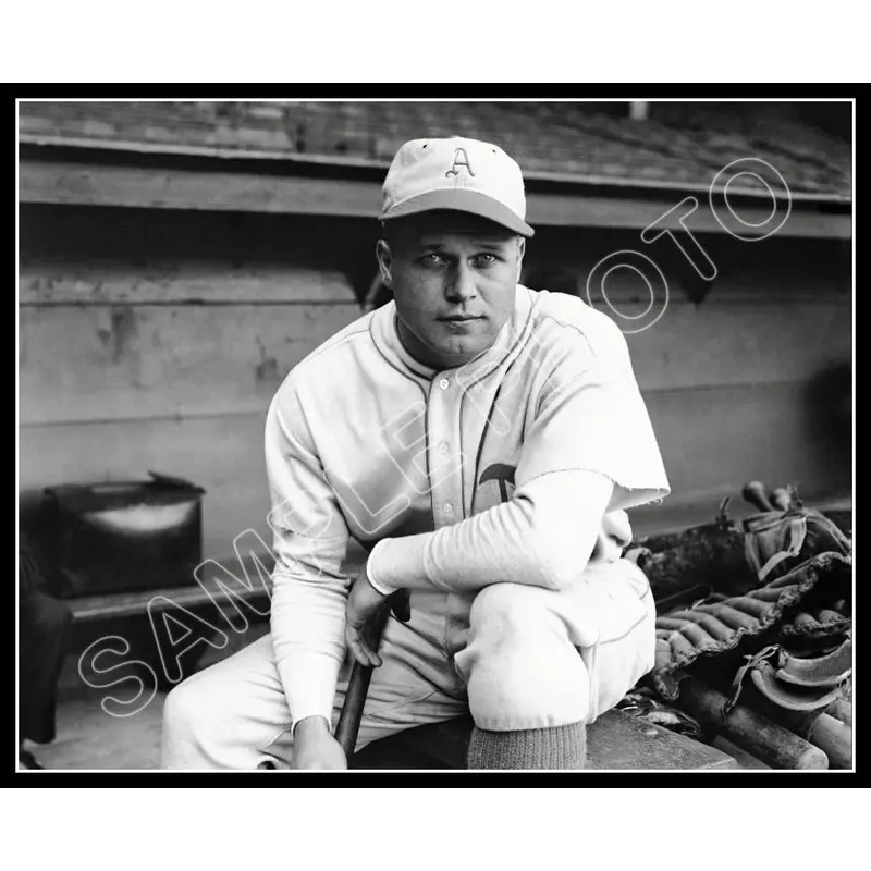 Jimmie Foxx 8X10 Photo - 1933 Philadelphia Athletics A's - 322