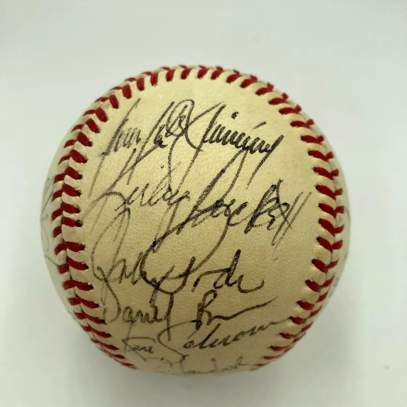 Kirby Puckett 1984 Minnesota Twins Team Signed American League Baseball SGC COA