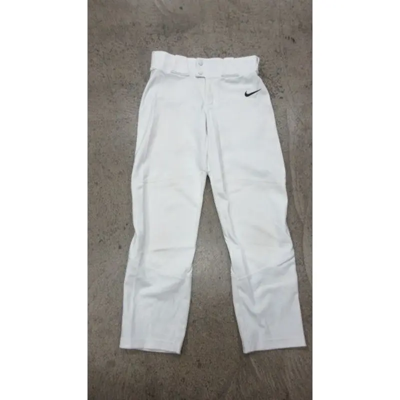 Used Nike Vapor Youth Large White Open Bottom Baseball Pants