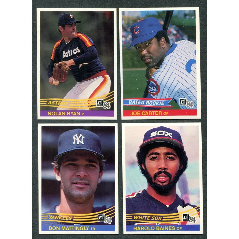 1984 Donruss Baseball Complete Set NM NM/MT (660) (23-292)