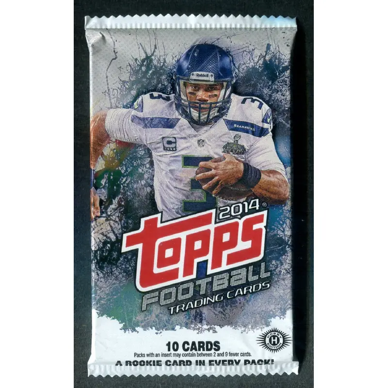 2014 Topps Football Unopened Pack (Hobby) (10)