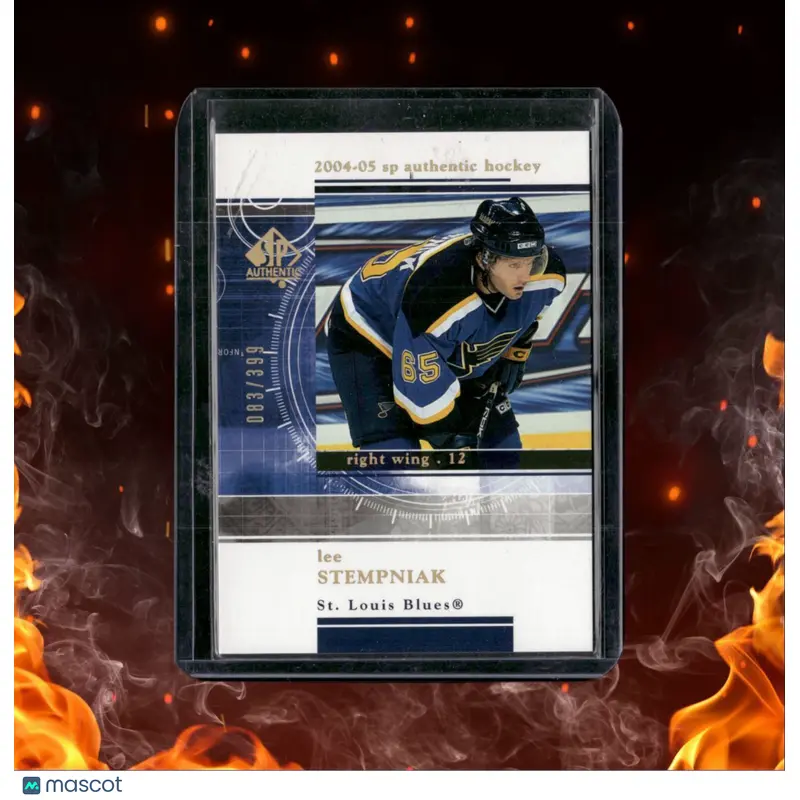 2004-05 SP Authentic Lee Stempniak Rookie Redemptions Rookie 083/399 #RR34