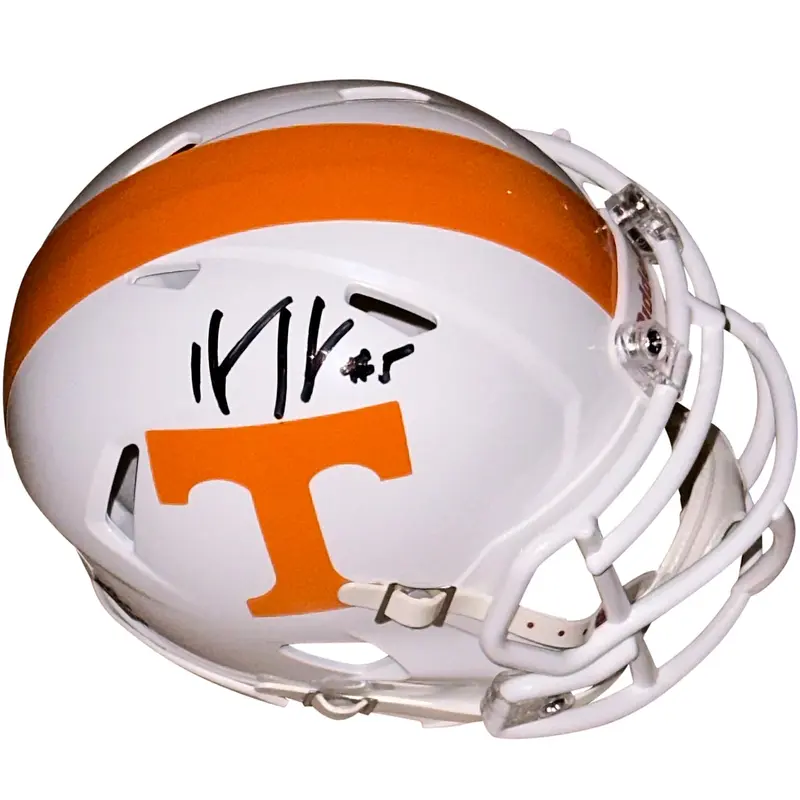 Hendon Hooker Autographed Tennessee Vols Mini Helmet - JSA