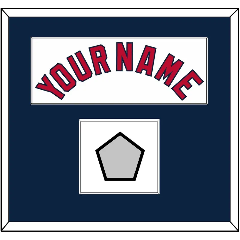 St. Louis Name & World Series Champions Patch - Home White (2006-2012) - Single Mat 2