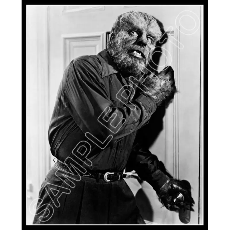 1948 Lon Chaney Jr 8X10 Photo - Abbott Costello Meet Frankenstein Wolf Man - 3157