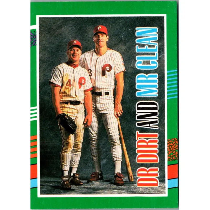 1991 Donruss Dr. Dirt and Mr. Clean #744
