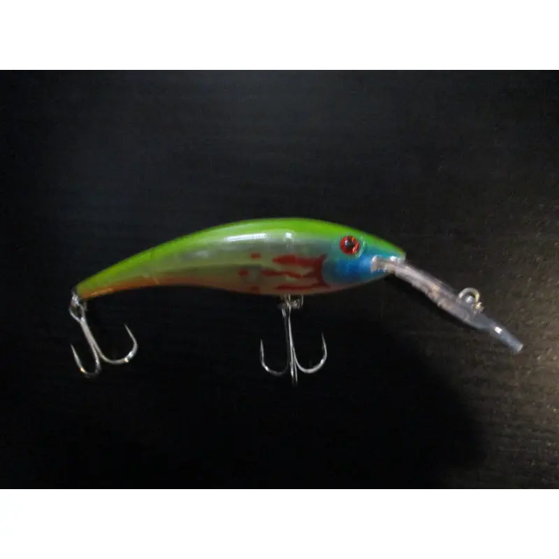 Used Flaming Fish Head Crank Bait