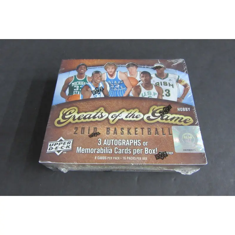 2009/10 Upper Deck Greats of the Game Basketball Box (Hobby)