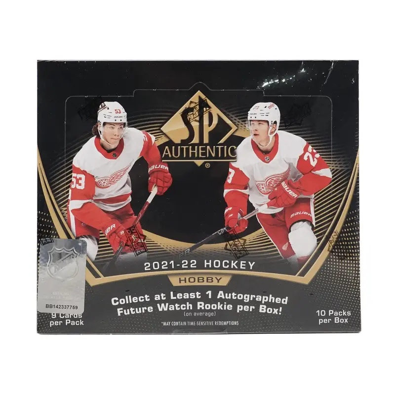 2021-22 Upper Deck SP Authentic Hockey Hobby Box