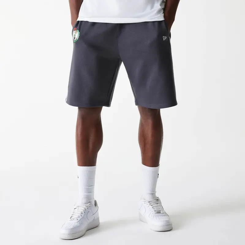 Boston Celtics NBA Piping Dark Grey Shorts