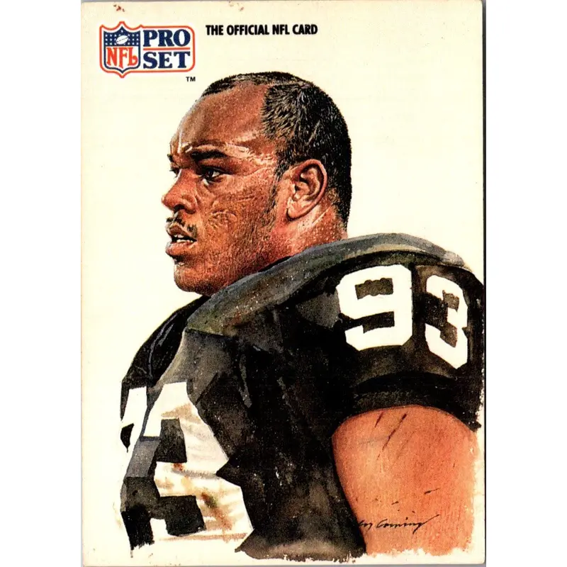 1991 Pro Set Greg Townsend #418