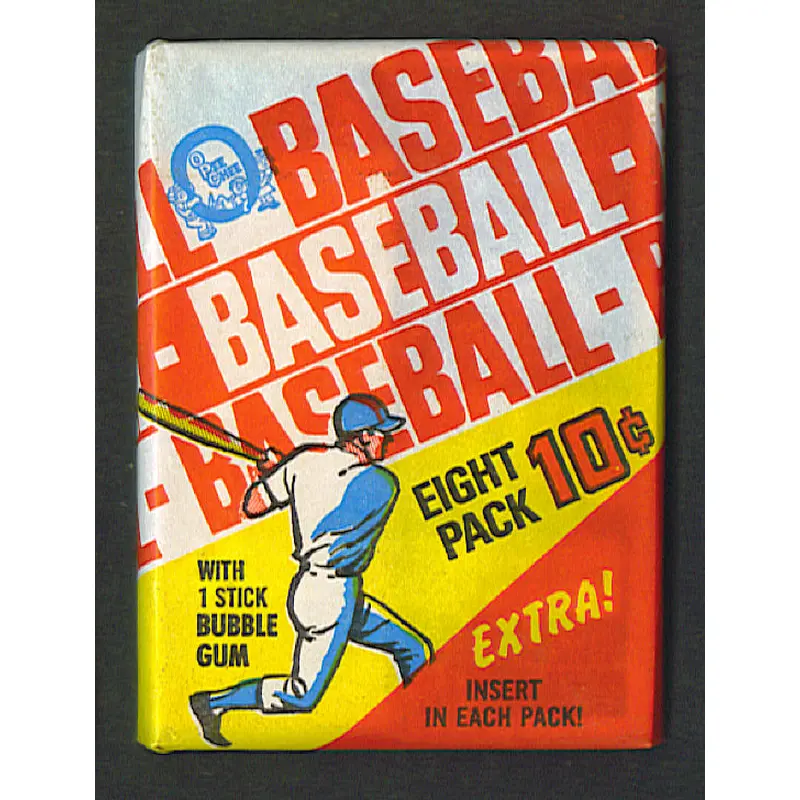 1970 OPC O-Pee-Chee Baseball Unopened Wax Pack