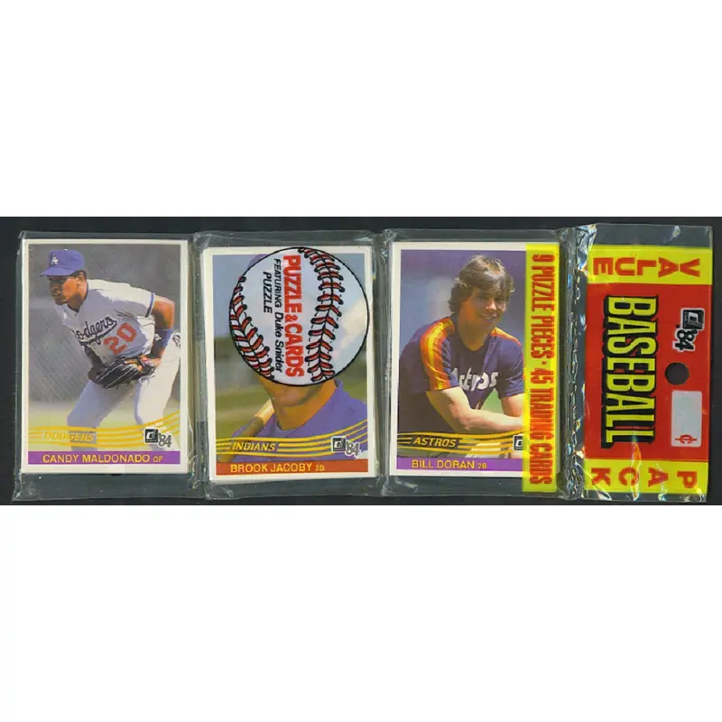1984 Donruss Baseball Unopened Rack Pack