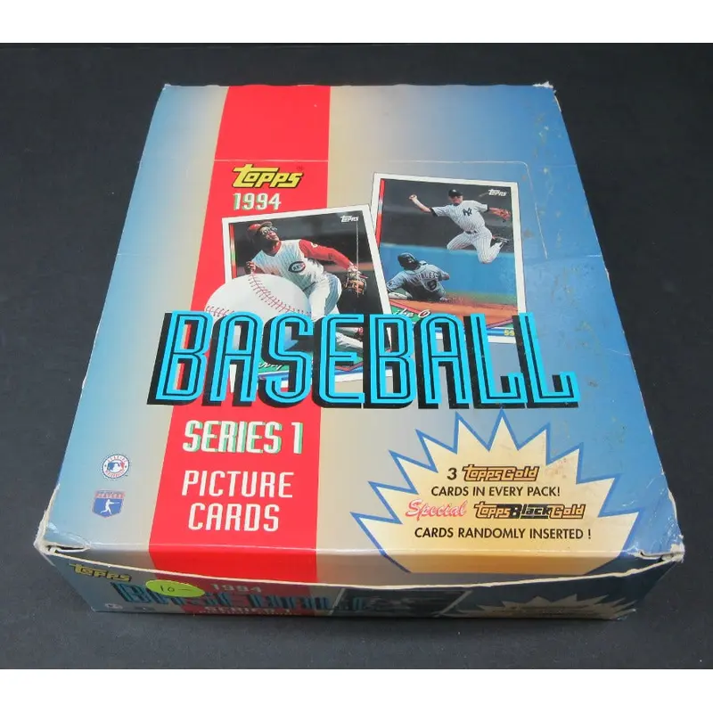 1994 Topps Baseball Series 1 Unopened Rack Pack (Authenticate)