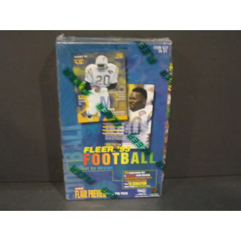 1995 Fleer Football Box