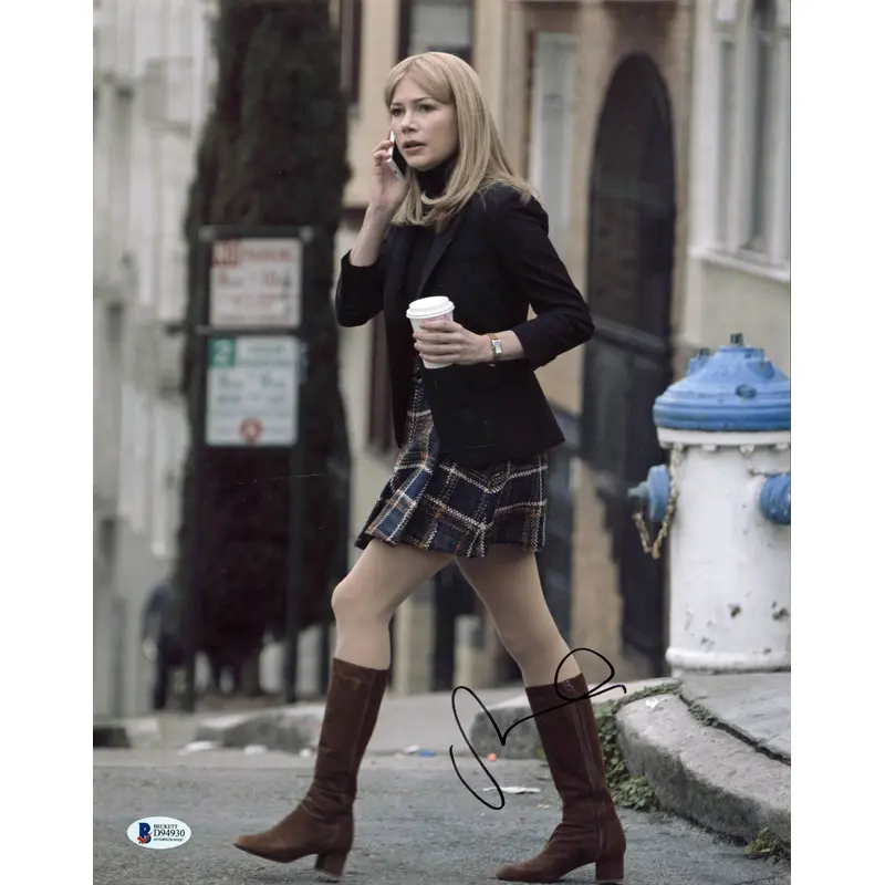 Michelle Williams Venom Authentic Signed 11x14 Photo Autographed BAS #D94930