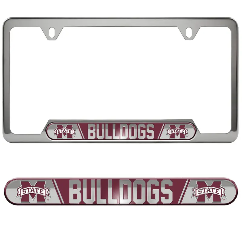 Mississippi State University Embossed License Plate Frame