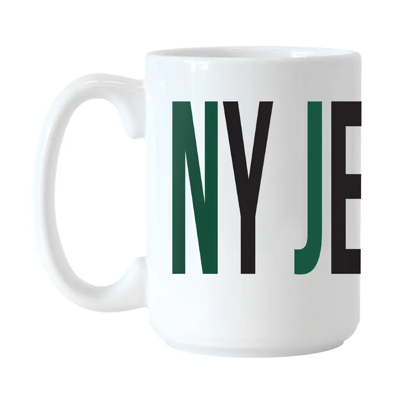 NY Jets 15oz Overtime Sublimated Mug
