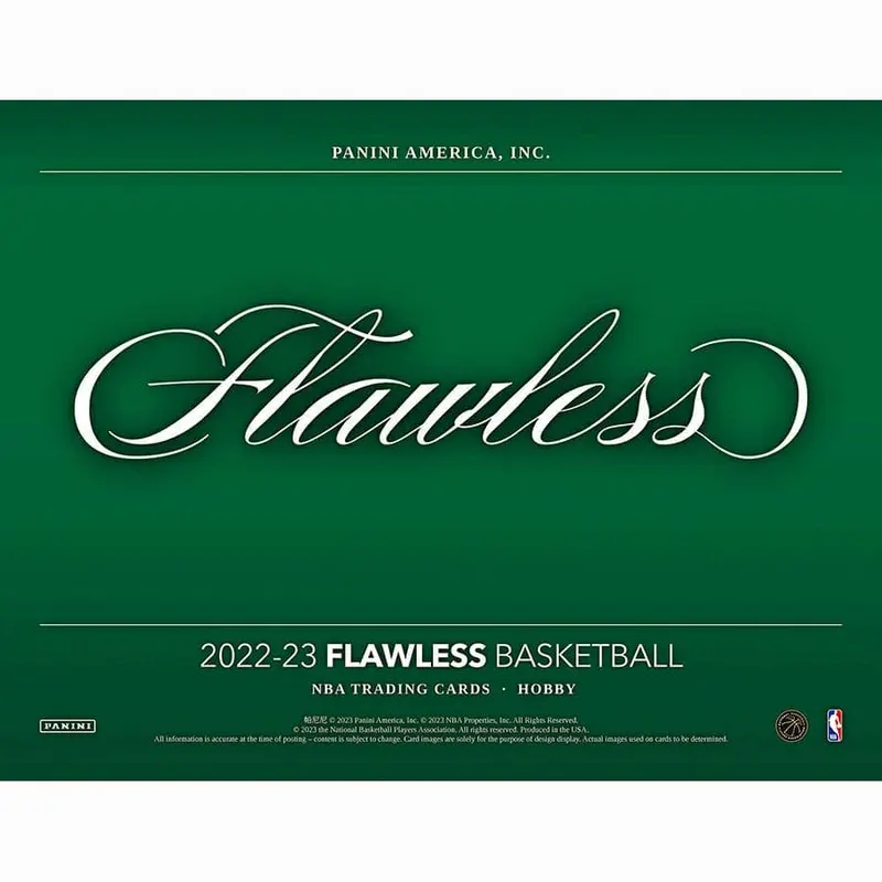 2022-23 Panini Flawless Basketball Hobby Box