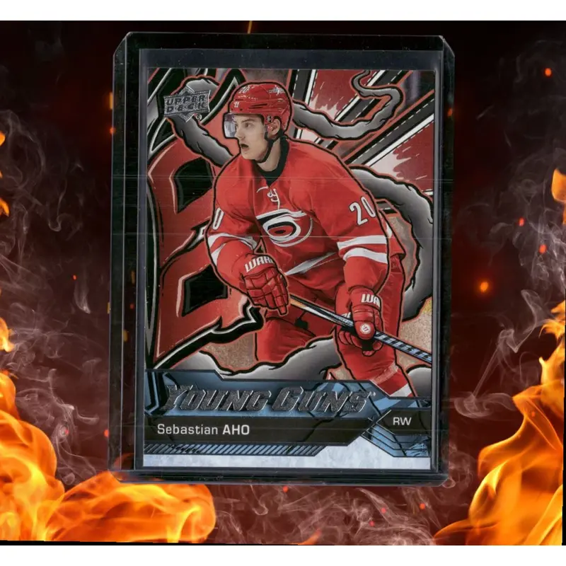 2024-25 Upper Deck Sebastian Aho Young Guns Renewed #210