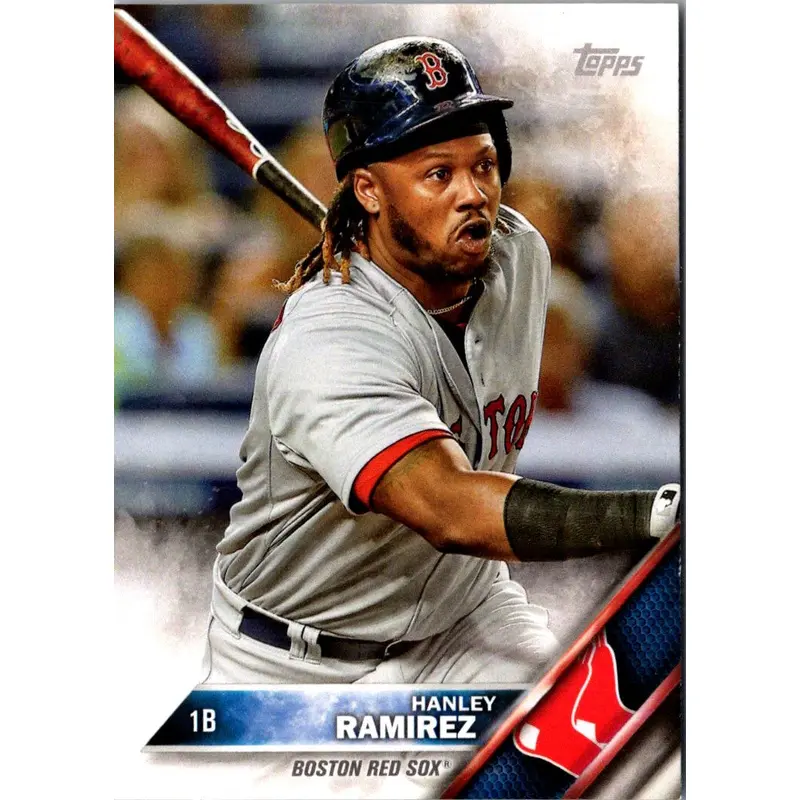 2016 Topps Boston Red Sox Hanley Ramirez #BRS-3