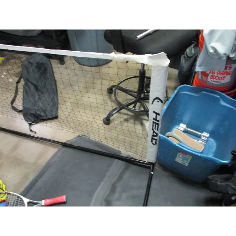 Used Head Portable 10-Foot Tennis / Badminton / Pickleball Net
