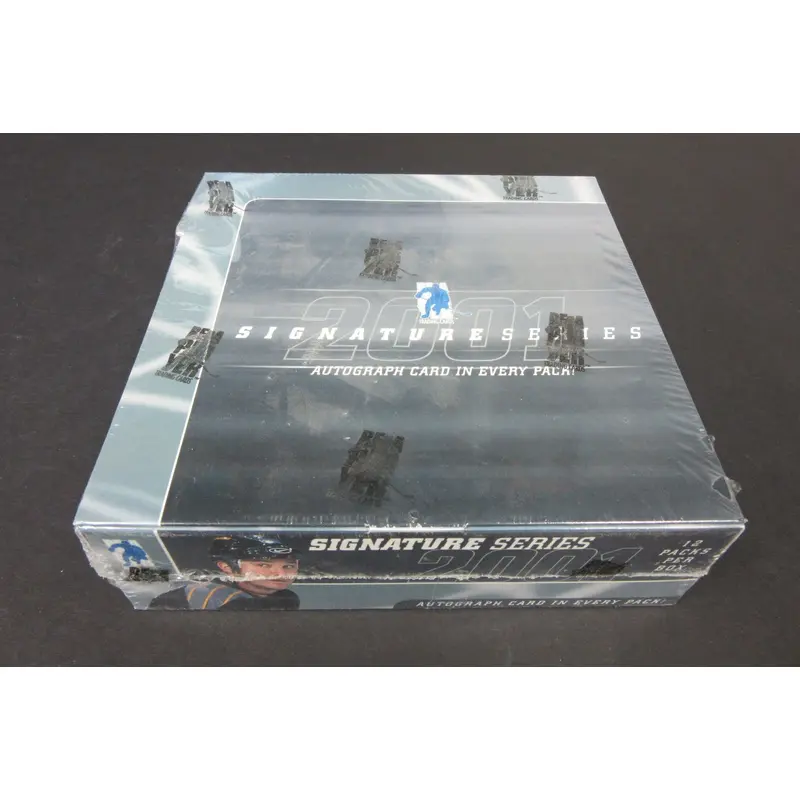 2000/01 Be A Player Signature Series Hockey Box (Hobby)